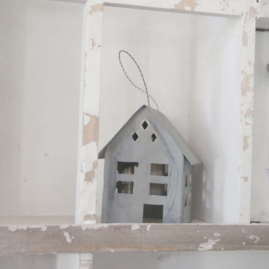 Zinkhaus 1 zum Hängen 8 x 5,5 cm - athomewithpaula