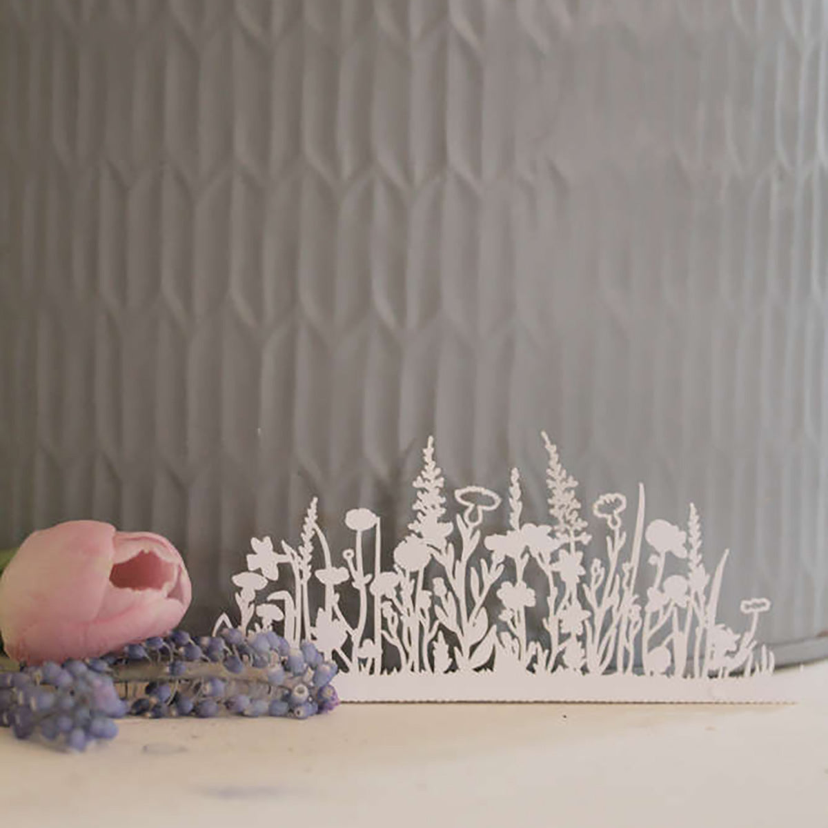 Blumenwiese weiß - athomewithpaula