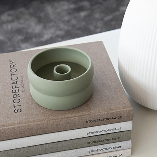 Bolmen - Grüner mini Kerzenhalter - athomewithpaula