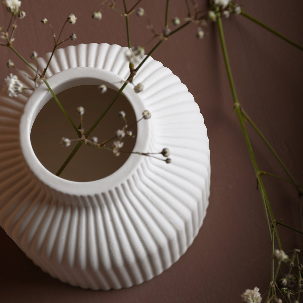 Lillhagen - Weiße Keramik Vase - athomewithpaula