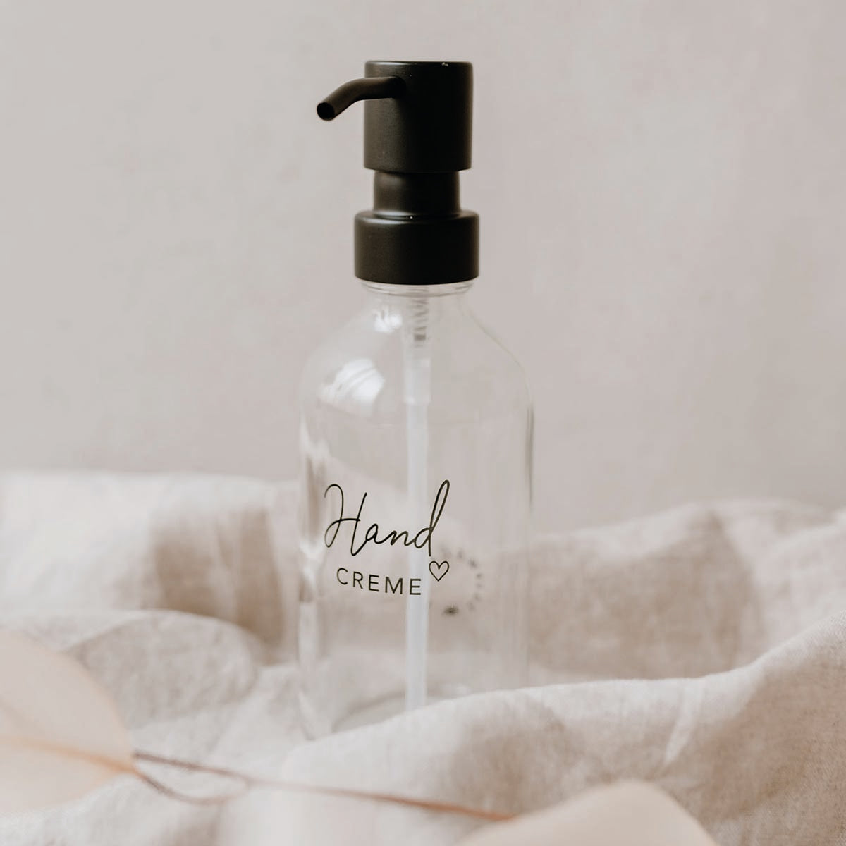 Seifenspender Handcreme transparent 250ml - athomewithpaula