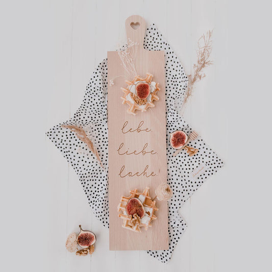 Schneidebrett Lebe Liebe Lache - athomewithpaula