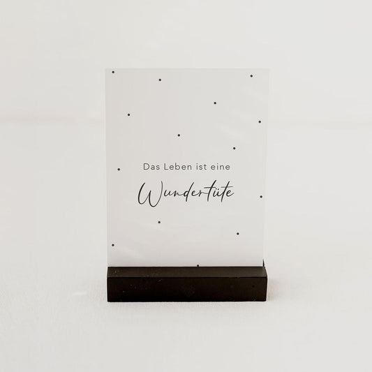 Spruchkarte Wundertüte - athomewithpaula