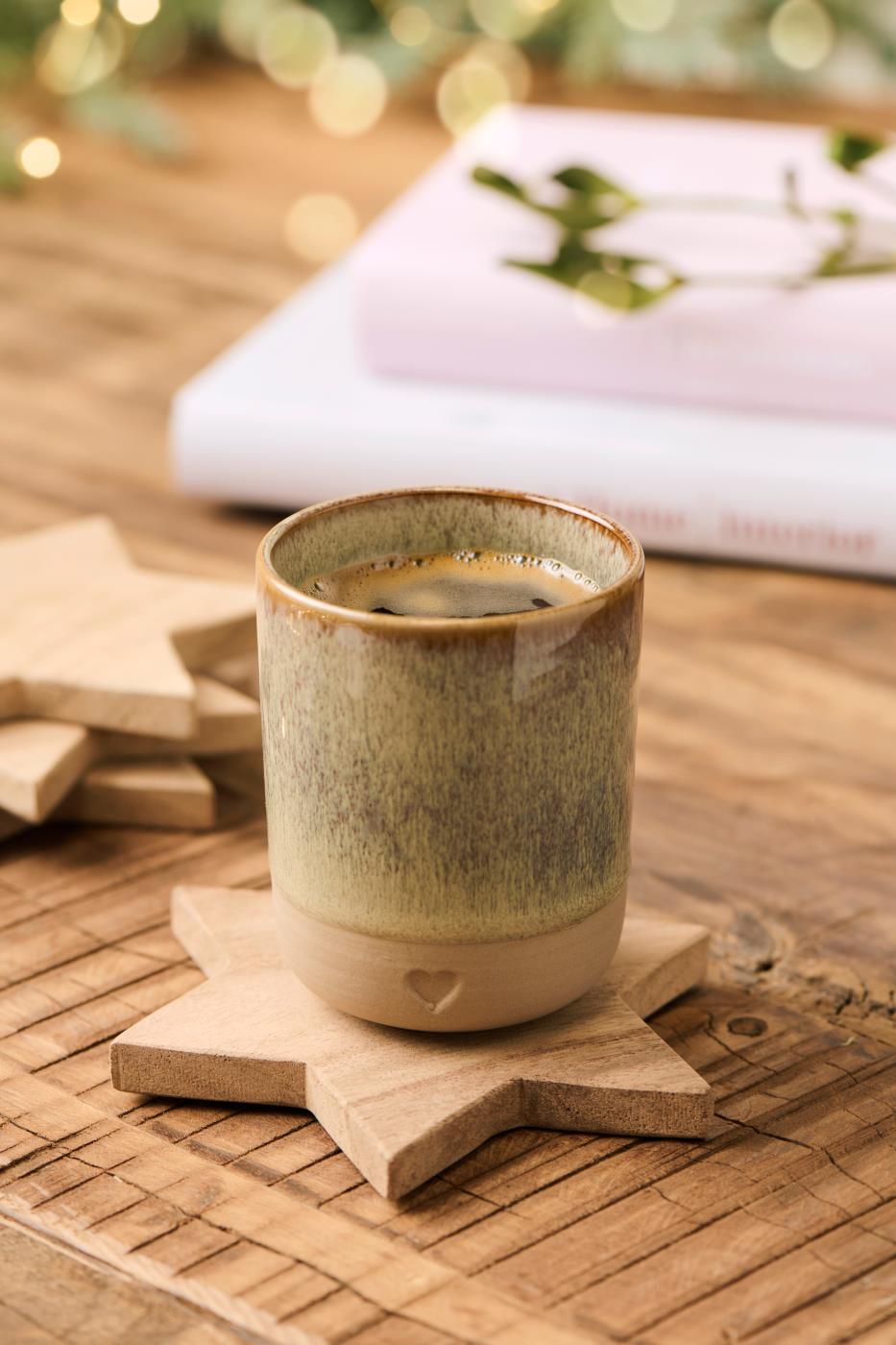 Untersetzer Stern aus Akazienholz