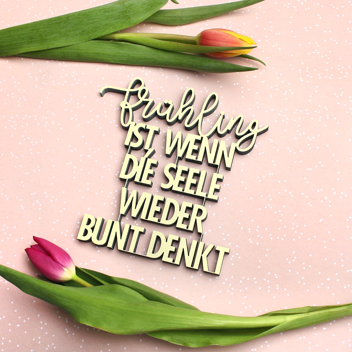 Frühling ist, wenn die Seele wieder bunt denkt - athomewithpaula