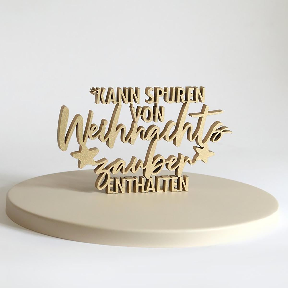 Kann Spuren von Weihnachtszauber enthalten - Gr. M - athomewithpaula