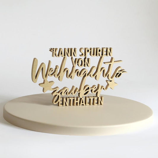 Kann Spuren von Weihnachtszauber enthalten - Gr. M - athomewithpaula