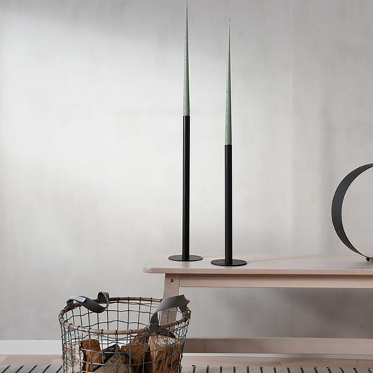 Ekeberga - Großer schwarzer Kerzenhalter - athomewithpaula