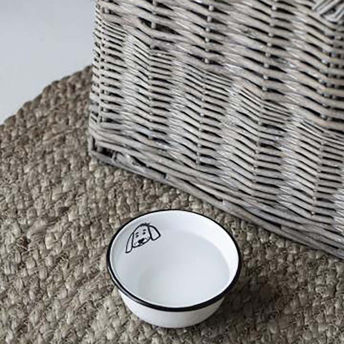 Fressnapf für Hund mini Emaille - athomewithpaula