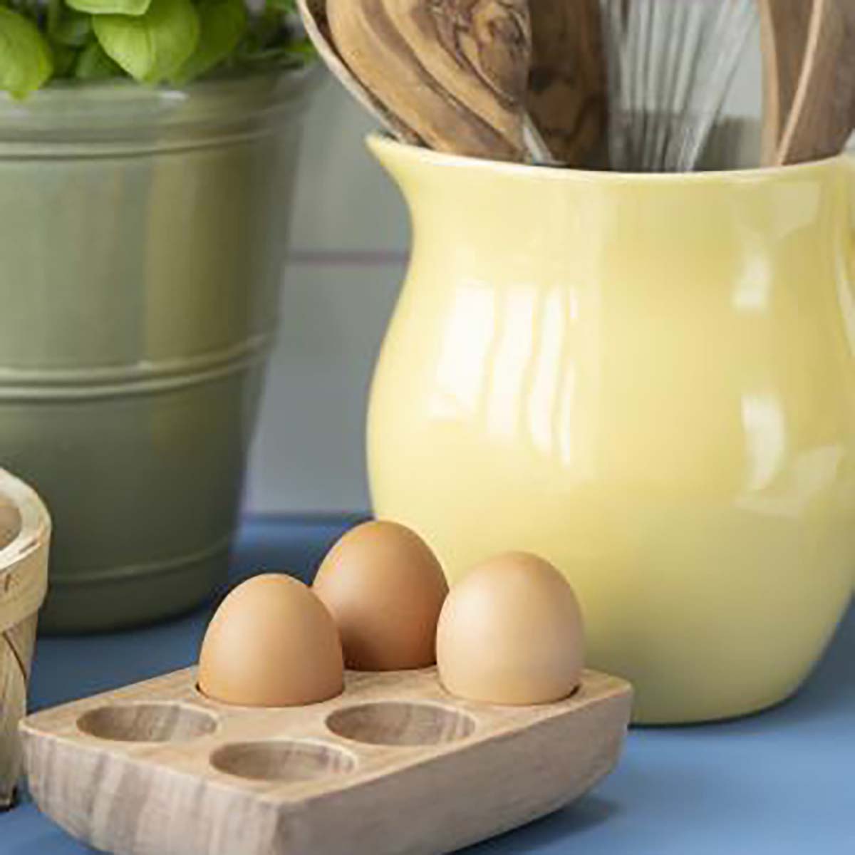 Eierhalter für 6 Eier Akazienholz - athomewithpaula