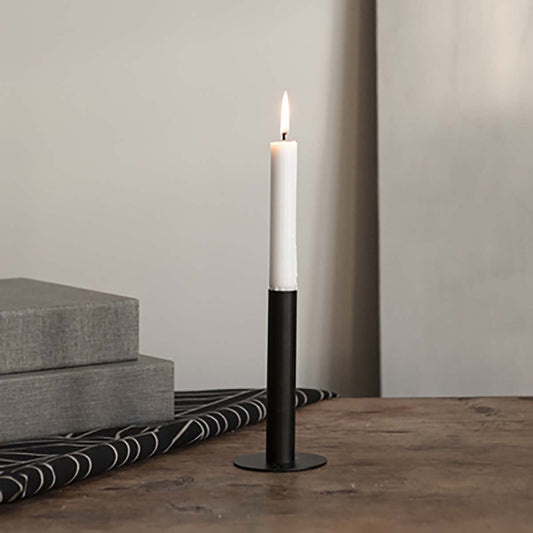 Ektorp - Kleiner schwarzer Kerzenhalter - athomewithpaula