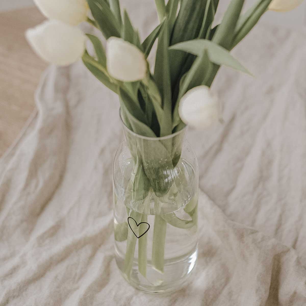 Karaffe Herz - athomewithpaula