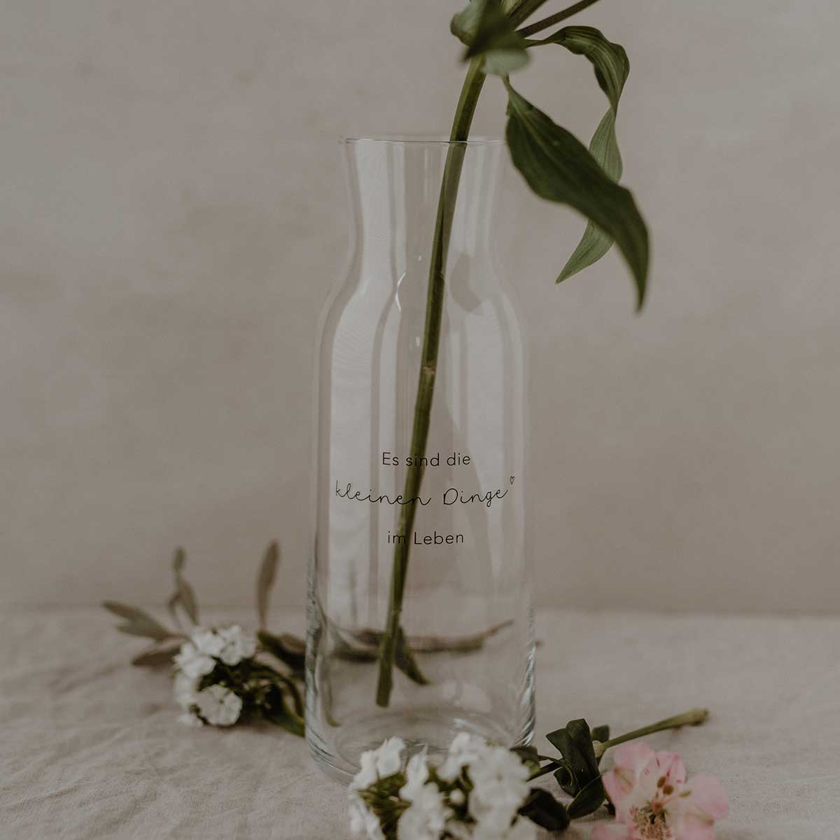 Karaffe Die kleinen Dinge - athomewithpaula