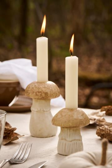 Ib Laursen Kerzenhalter Pilz Höhe 10,7cm