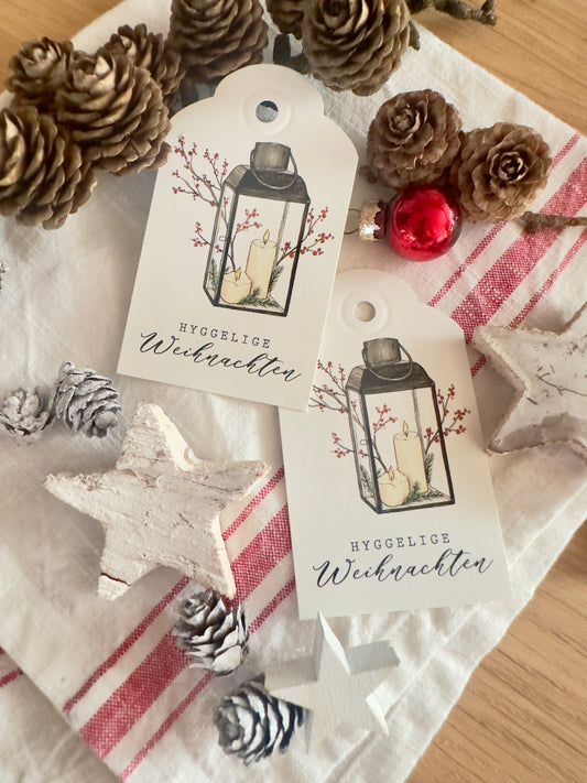 Geschenkanhänger "HYGGELIG" - athomewithpaula