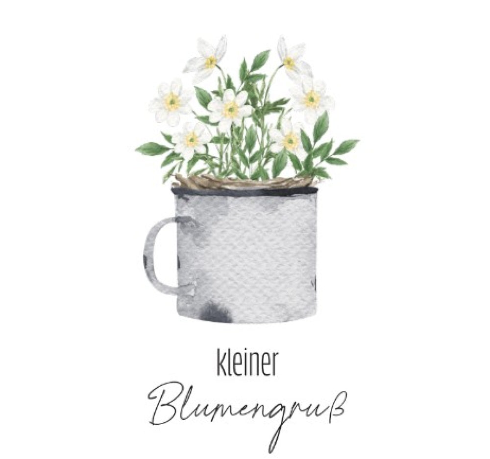 SCHOKODROPS | mini | Vollmilch | kleiner Blumengruß 25 g Schokodrops