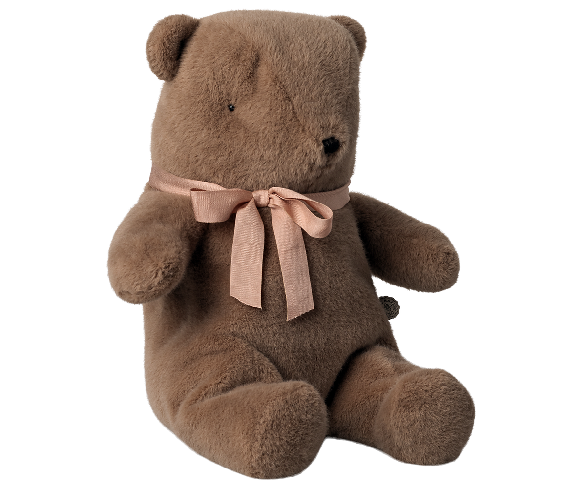 maileg Plüsch Teddybär, Medium – Soft Braun - athomewithpaula