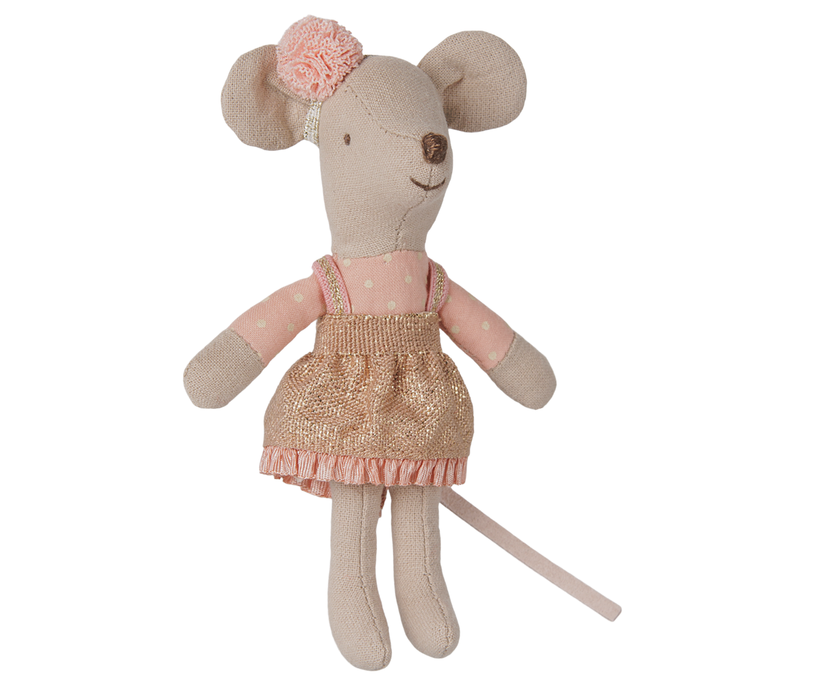 Maileg Fahrerin-Maus Kleine Schwester - athomewithpaula