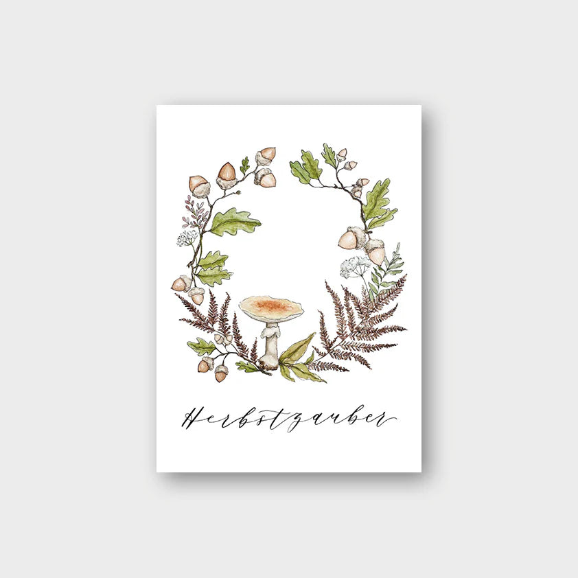 Postkarte A6 "HERBSTZAUBER"