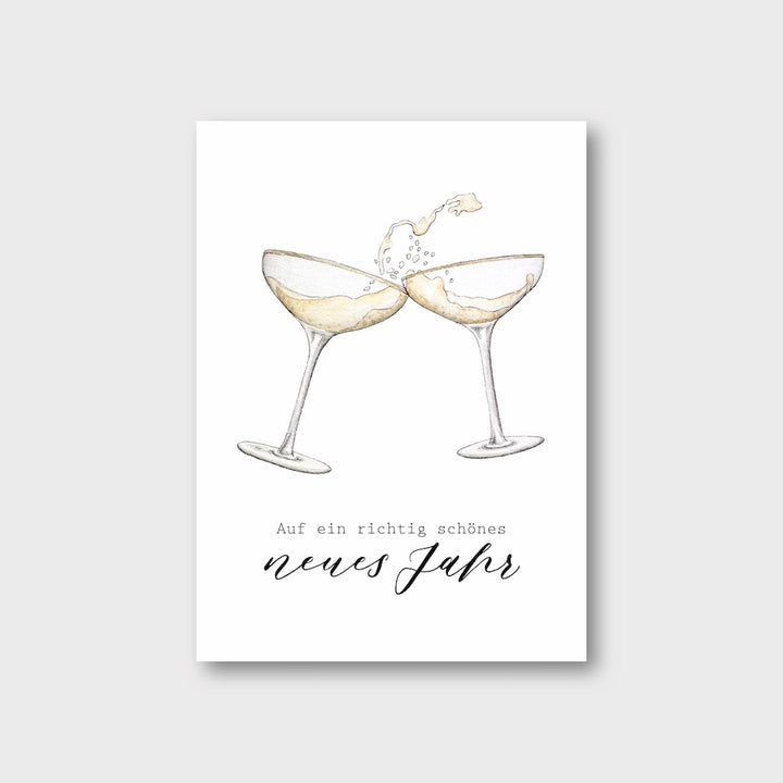 Postkarte "Neues Jahr"
