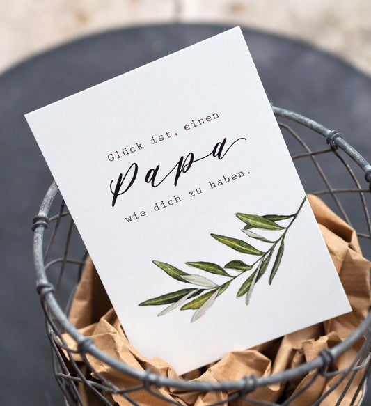 Postkarte "Papa"