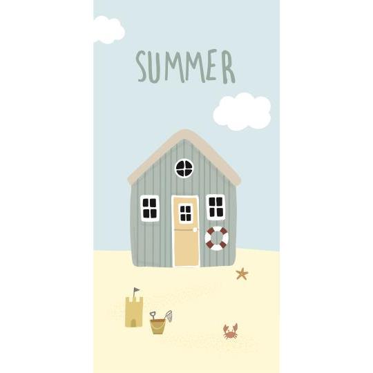 Serviette Strandhaus und Summer