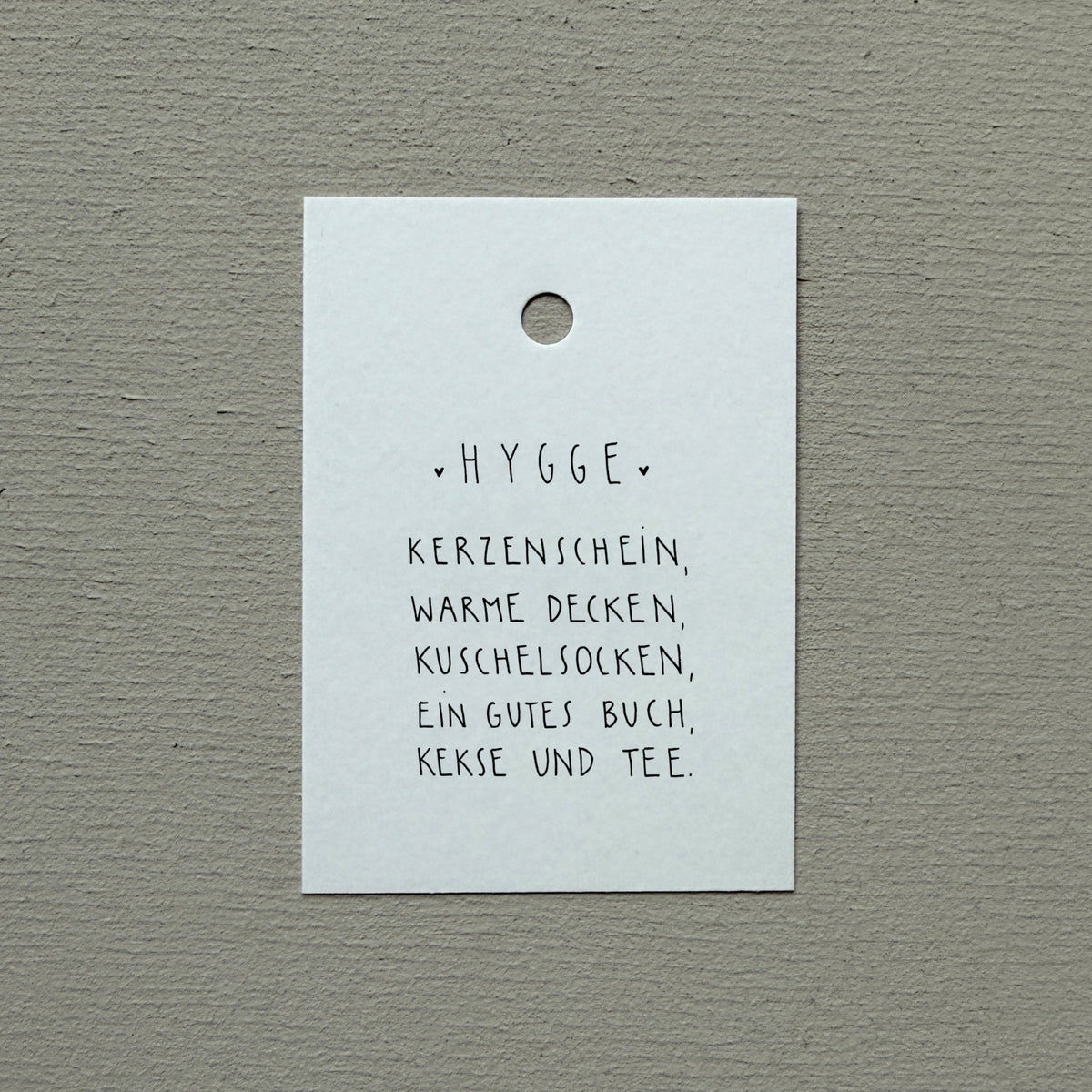 Slowlay Geschenkanhänger - HYGGE - athomewithpaula