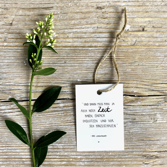 Geschenkanhänger-Pippi