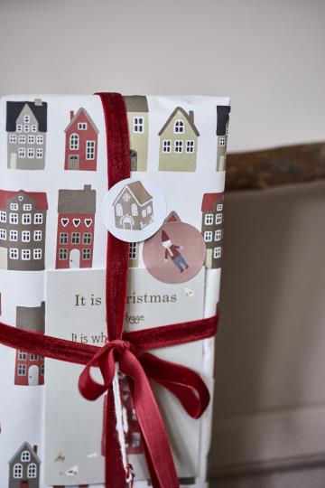 Buntfalttüte "Weihnachtsstadt"