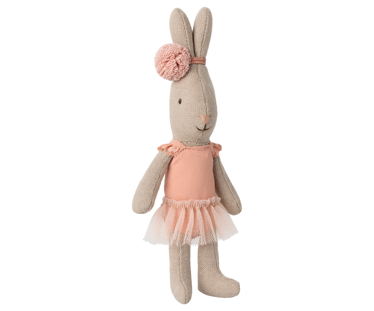 maileg Kaninchen, Mikro - Ballettanzug und Rock rosa Hase - athomewithpaula