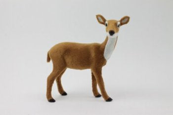 Deko-Reh "Bambi", 18cm, hellbraun - athomewithpaula