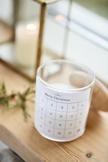 Kalenderkerze - athomewithpaula