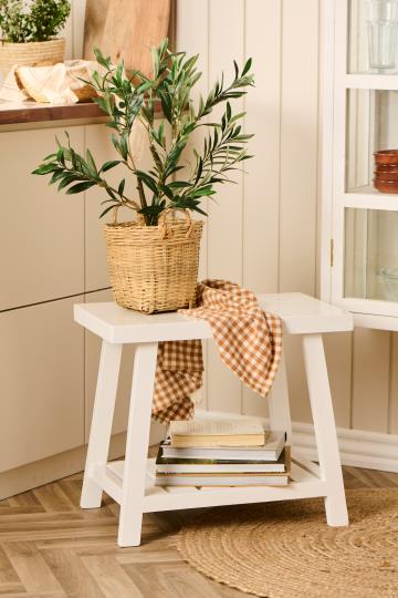 Vietnamkorb von Ib Laursen aus Bambus mit Griffen