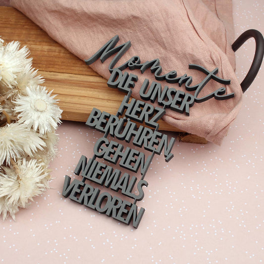 Momente die unser Herz berühren, gehen niemals verloren - athomewithpaula