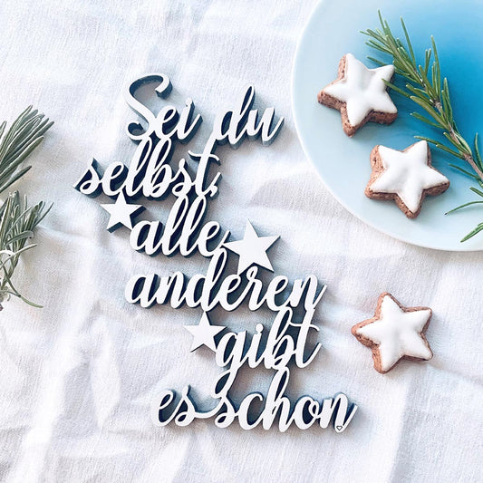 Sei Du selbst, alle anderen gibt es schon - athomewithpaula