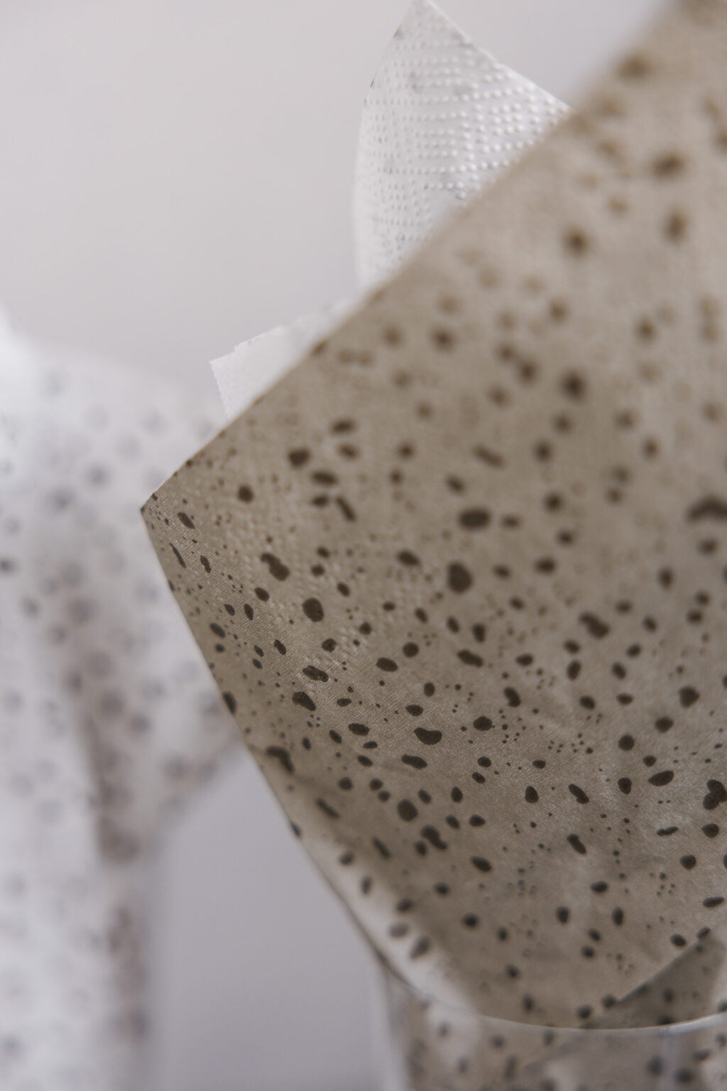 Serviette - Spräcklig