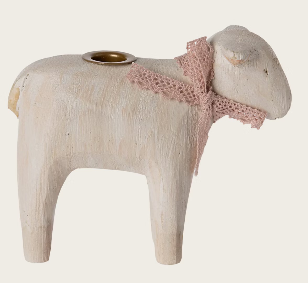 maileg Kerzenhalter Lamm-puder - athomewithpaula
