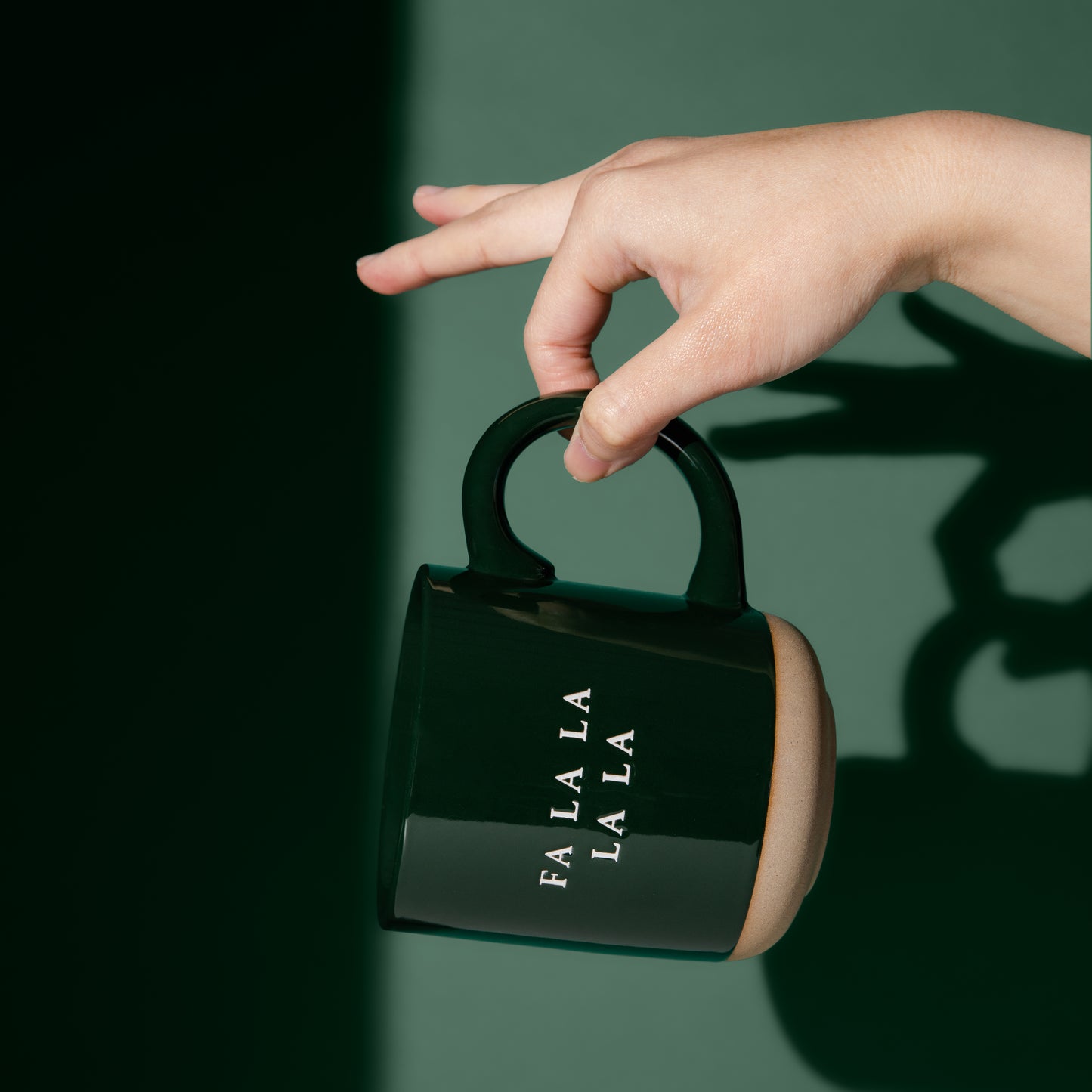 Kaffeebecher "Fa La La La La"