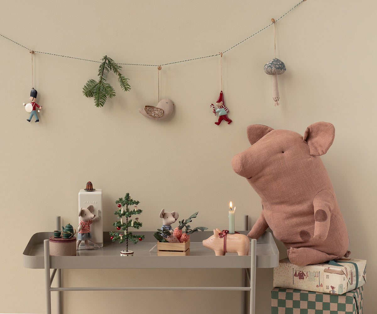 maileg Trüffelschwein, Groß - Vintage Rose  Schwein - athomewithpaula