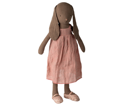 maileg Hase, Größe 4 - Braun - Kleid und Schuhe - athomewithpaula