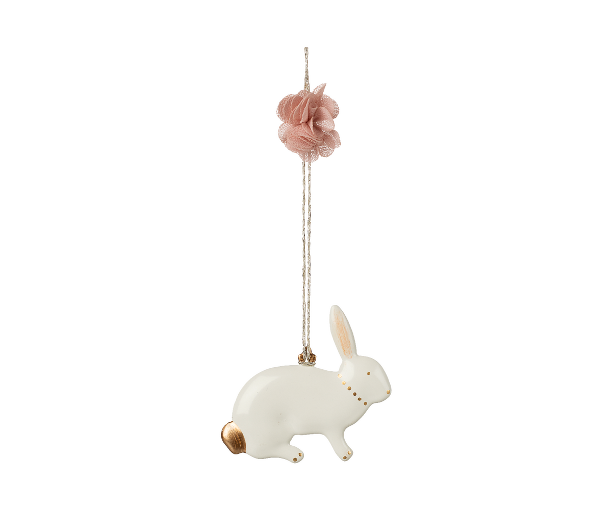 maileg Metallornament, Hase – Sitzend Normaler - athomewithpaula