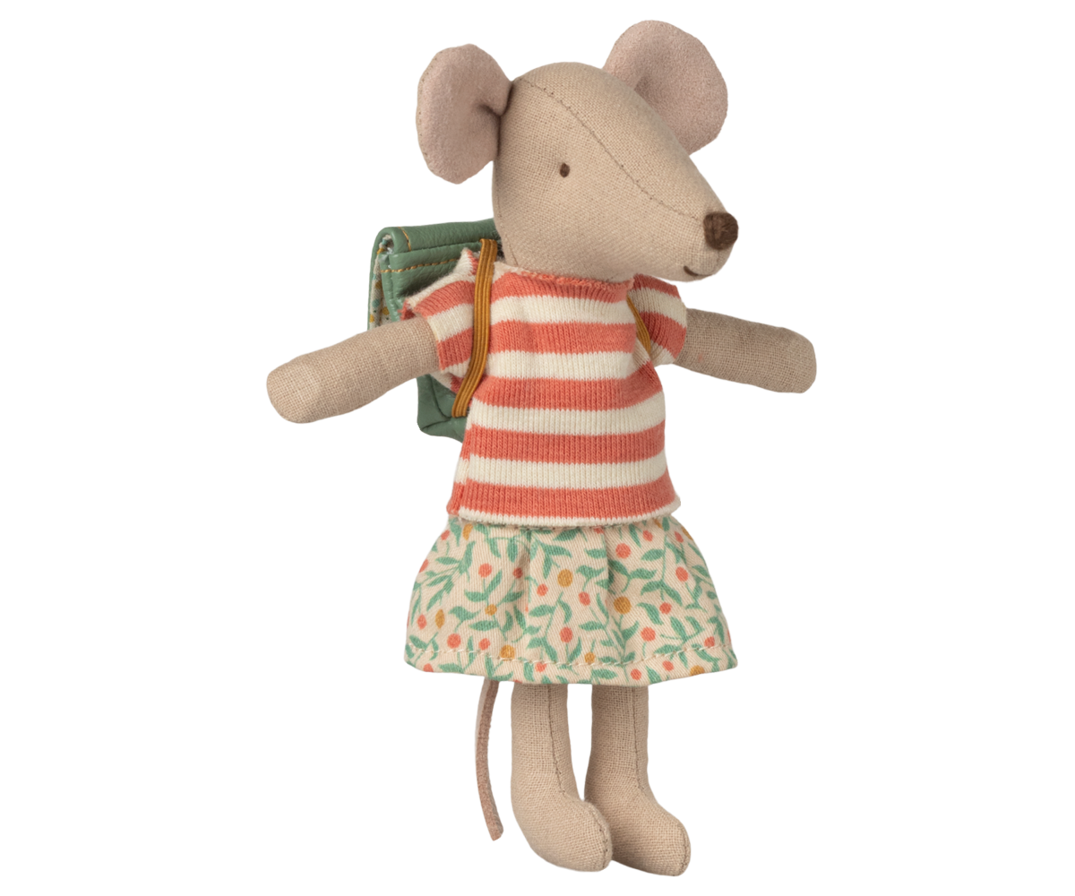 maileg Dreirad-Maus, Große Schwester – Grün - athomewithpaula
