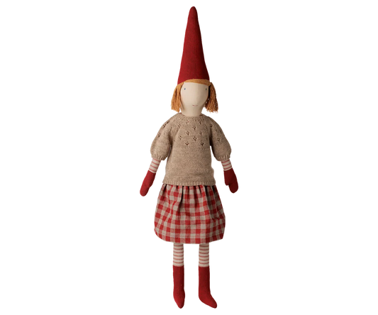 Maileg Pixy,  Größe 5 - Mädchen mit Strickhemd - athomewithpaula