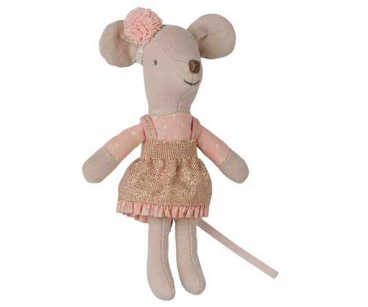 Maileg Fahrerin-Maus Kleine Schwester - athomewithpaula