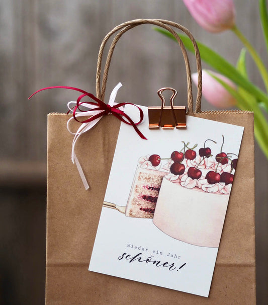 Frollein Lücke Postkarte "Ein Jahr schöner"