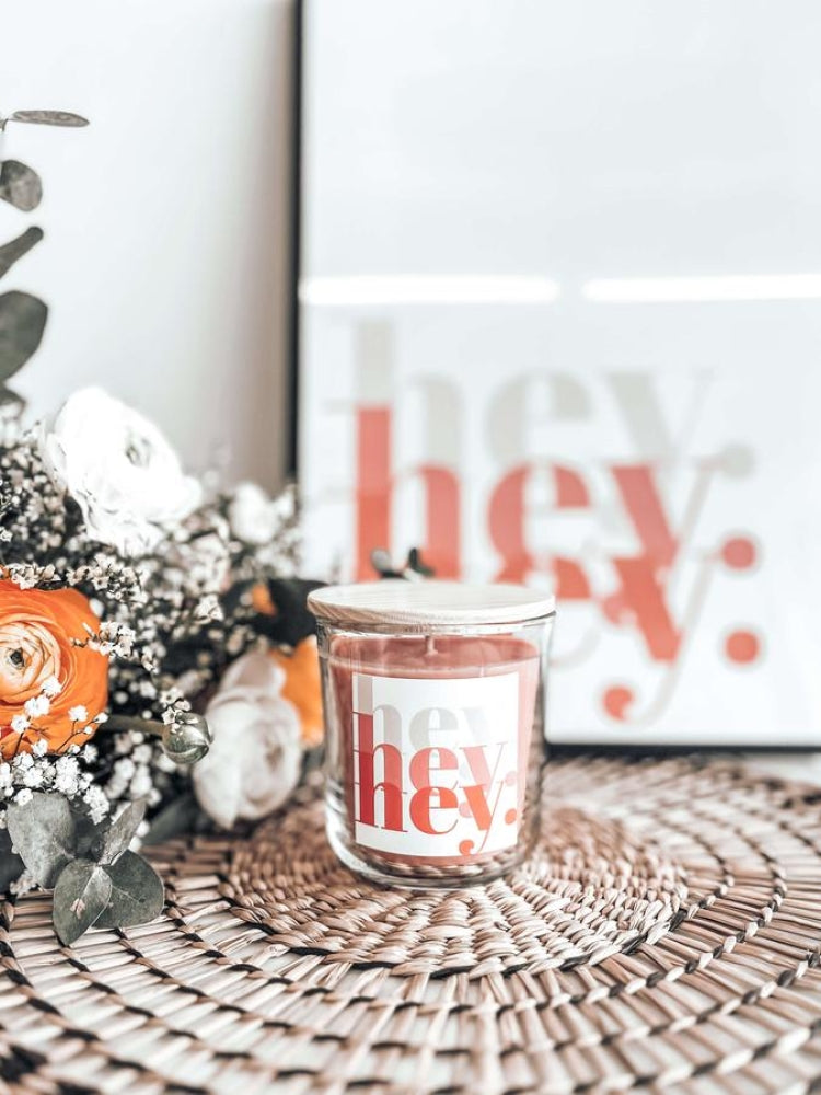 Duftkerze "Hey Hey Hey"