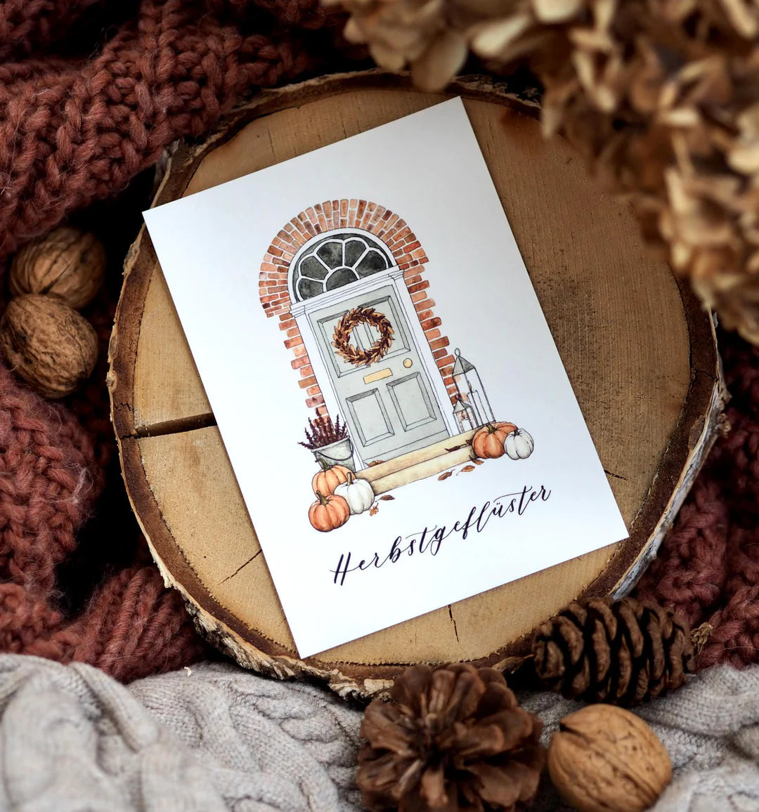 Postkarte "Herbstgeflüster"