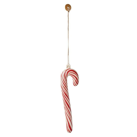 Maileg Metallornament, große Zuckerstange – Streifen