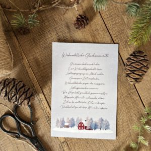 Ann & Jan „Weihnachtliche Glücksmomente“ – Skandinavische Winterlandschaft - athomewithpaula