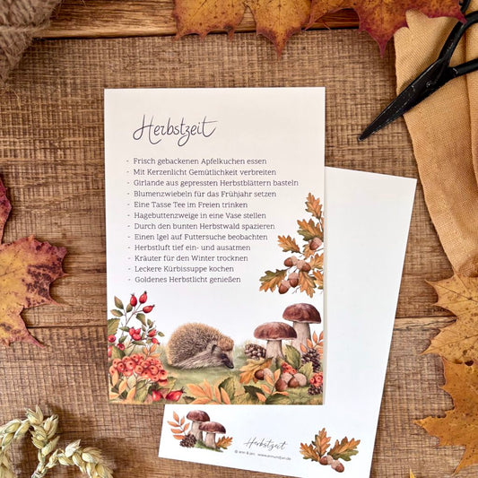 Ann & Jan „Herbstzeit“ – Wald & Herbstmomente - athomewithpaula